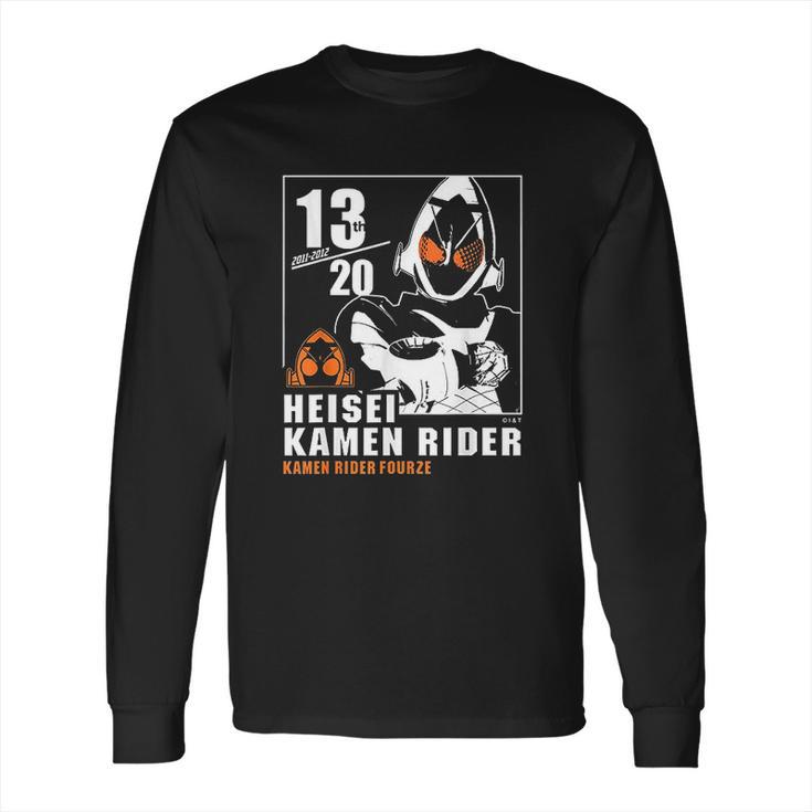 Kamen Rider Fourze Heisei Rider Anniversary Long Sleeve T-Shirt