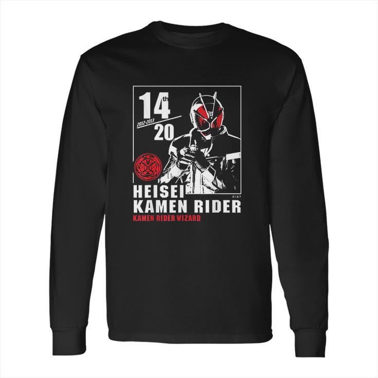 Kamen Rider Wizard Heisei Rider Anniversary Long Sleeve T-Shirt