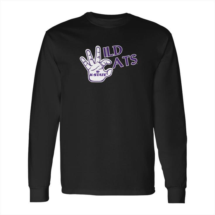 Kansas State Wildcats Foam Hand  Apparel Long Sleeve T-Shirt