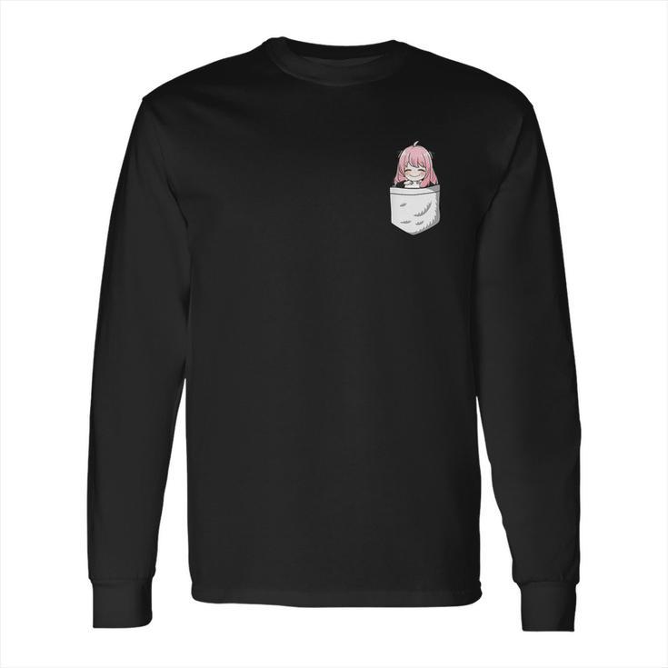 Kawaii Cute Anya In The Pocket Spy X Art Family Long Sleeve T-Shirt