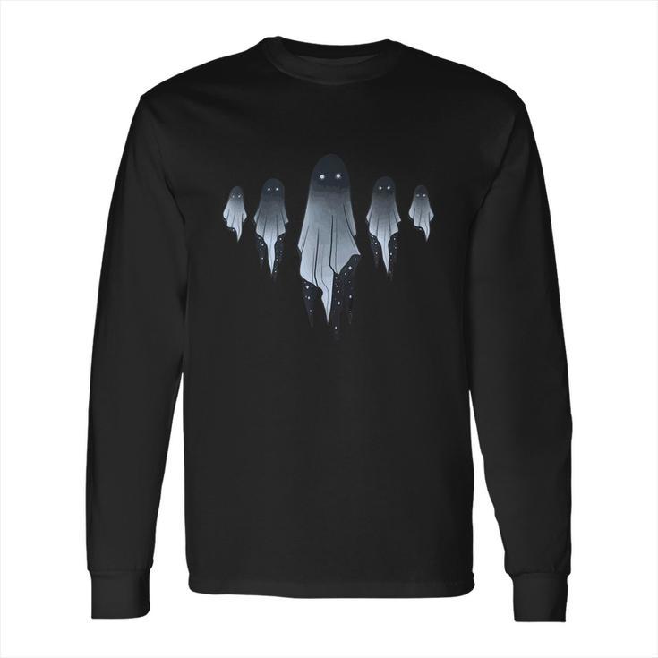 Kawaii Pastel Goth Art Creepy Cute Ghosts Ghost Halloween  Long Sleeve T-Shirt