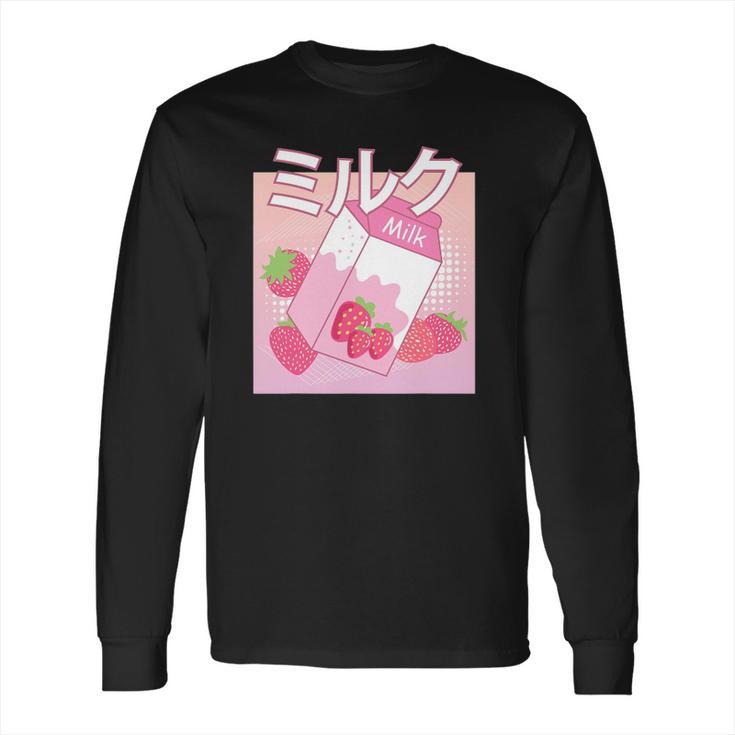 Kawaii Pastel Goth Japanese Fashion Soft Grunge Clothing Long Sleeve T-Shirt