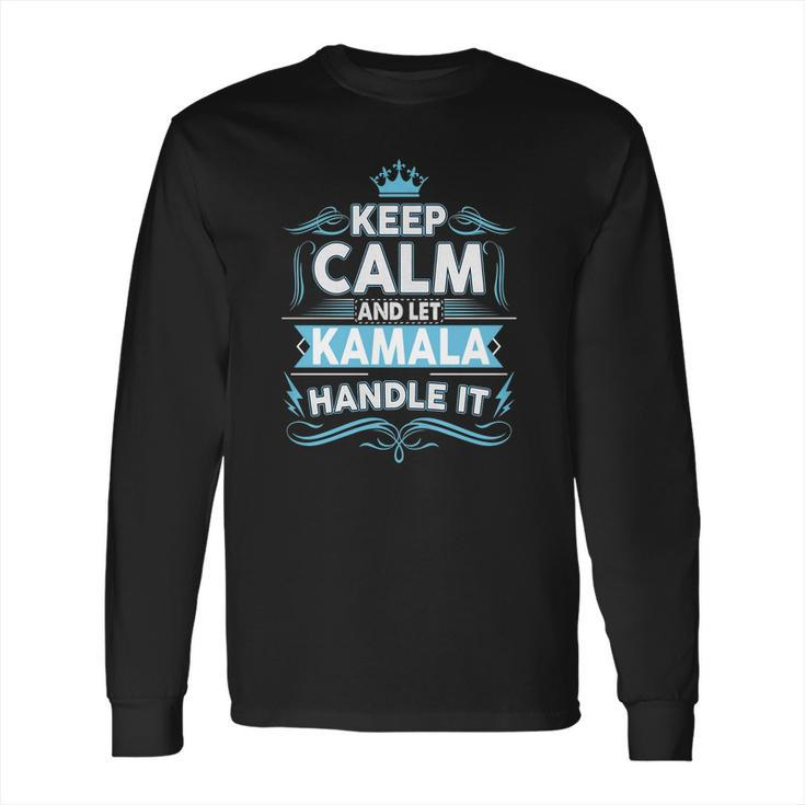 Keep Calm Kamala Kamala Tshirt Long Sleeve T-Shirt