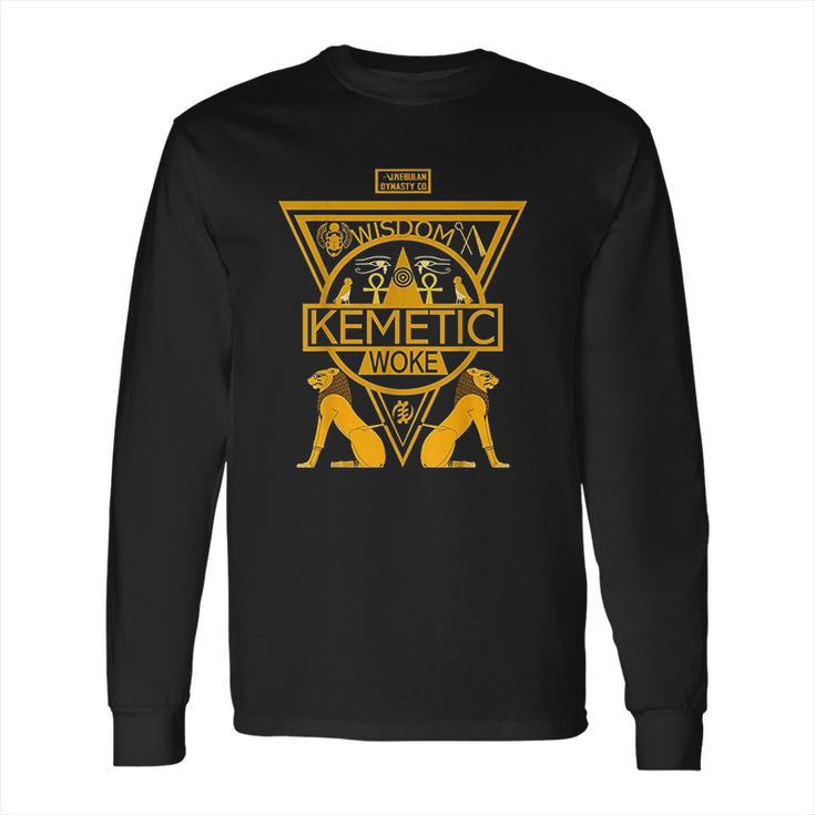 Kemetic Spirituality Ancient Egyptian Art Long Sleeve T-Shirt