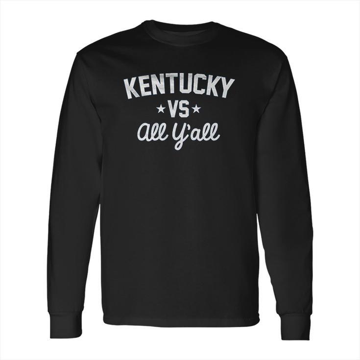 Kentucky Versus All Yall Collegiate Long Sleeve T-Shirt