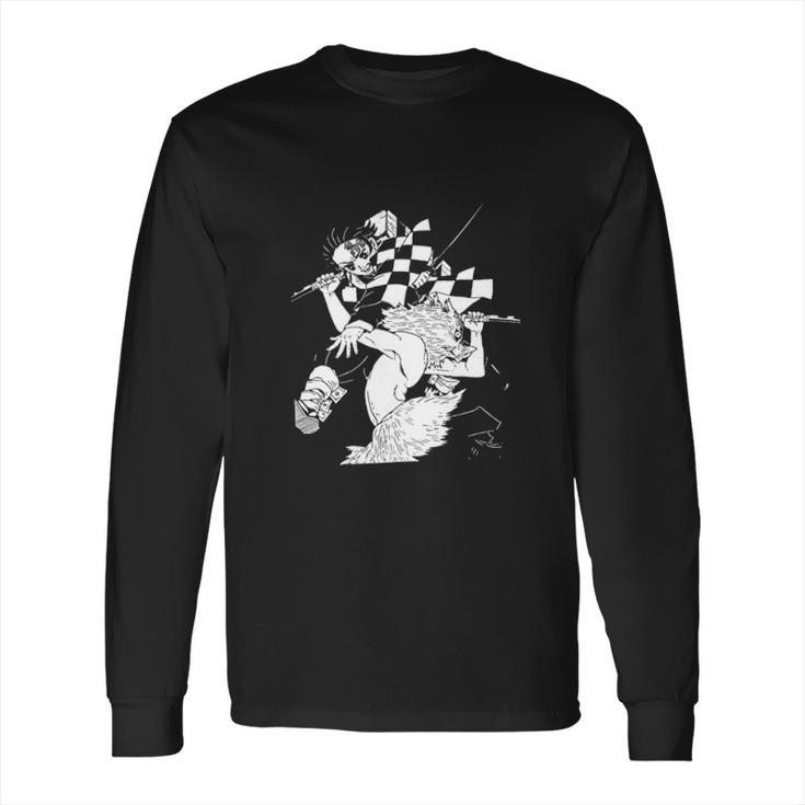 Kimetsu No Yaiba Demon Slayer Fight Long Sleeve T-Shirt