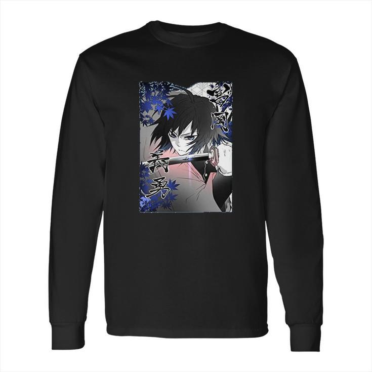 Kimetsu No Yaiba Demon Slayer Look On Sword Long Sleeve T-Shirt