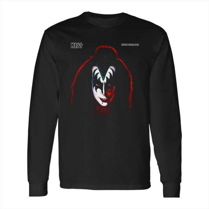 Kiss 1978 Gene Simmons Tshirt Long Sleeve T-Shirt