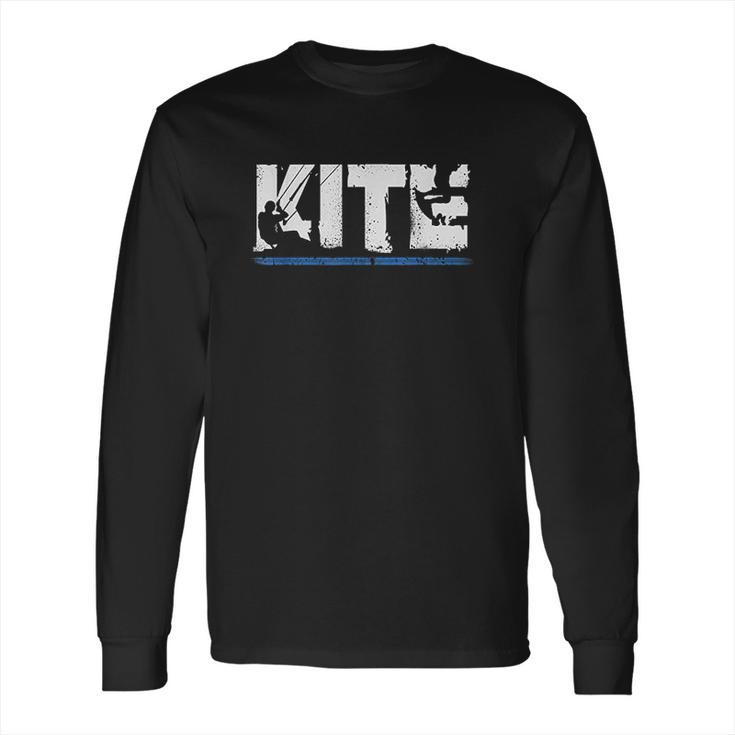 Kite Kiteboarding Kitesurfing Gift Long Sleeve T-Shirt