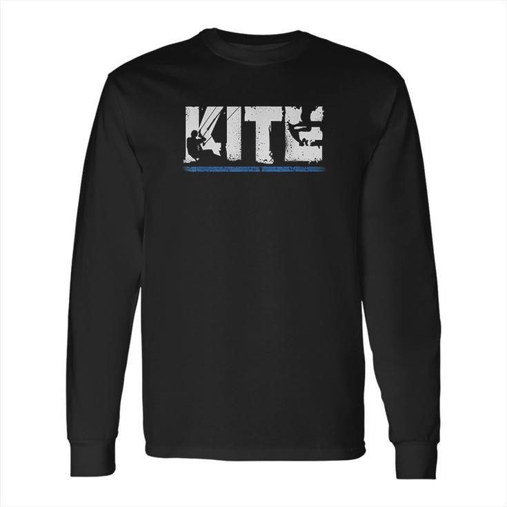 Kite Kiteboarding Kiting Kitesurfing Kitesurf Gift Long Sleeve T-Shirt