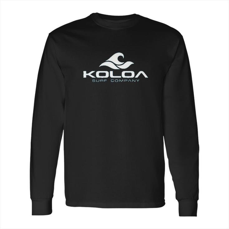 Koloa Surf Classic Wave Logo Long Sleeve T-Shirt