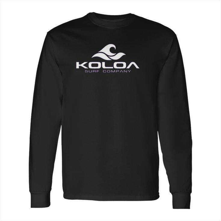 Koloa Wave Logo Long Sleeve T-Shirt