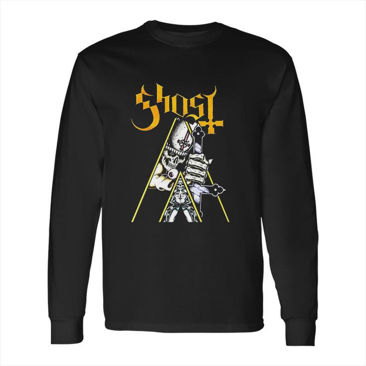 Kopink Ghost Skulls Bc Clockwork Ghost Long Sleeve T-Shirt