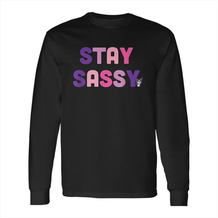 Kuromi Stay Sassy Long Sleeve T-Shirt