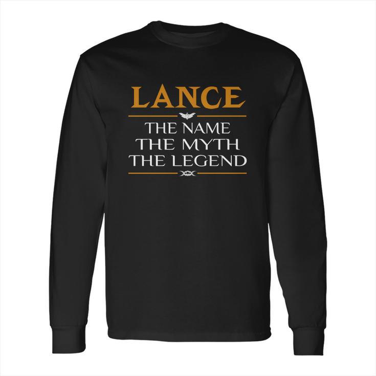 Lance Legend Name Lance  Teeforlance Long Sleeve T-Shirt