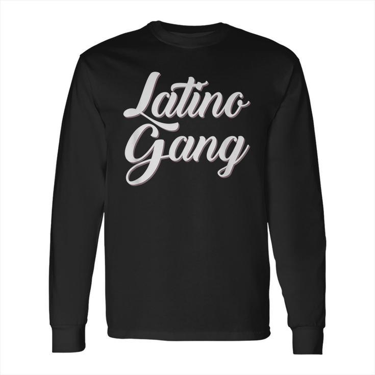 Latino Gang Latin Trap Hip Hop Rap Hispanic Conejo Malo T-Shirt Long Sleeve T-Shirt