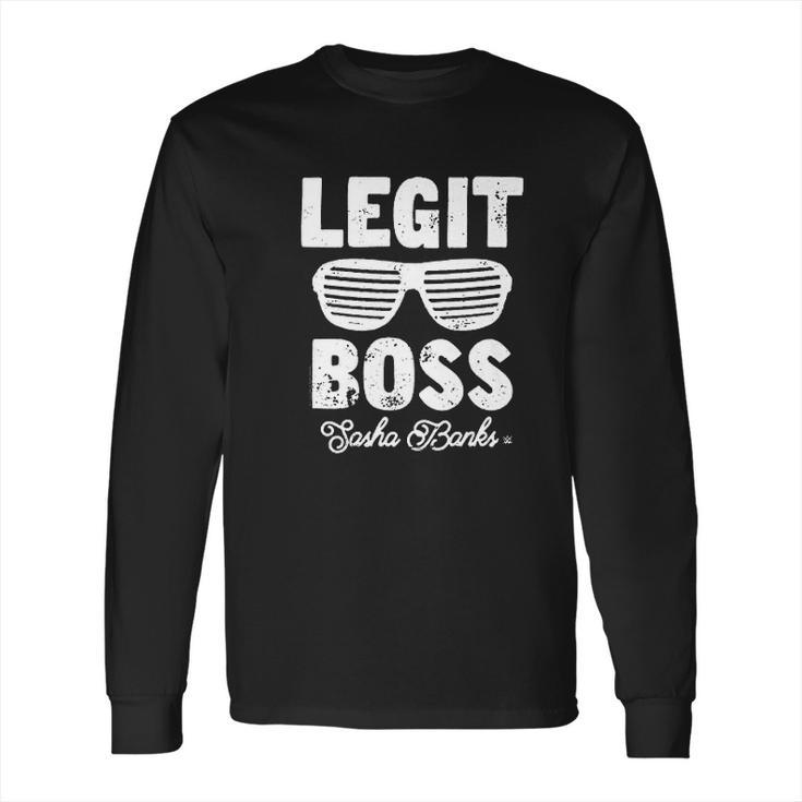 Legit Boss Sasha Banks Long Sleeve T-Shirt