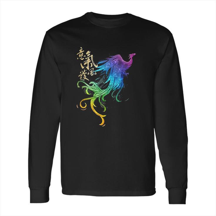 Live Action Phoenix Watercolor Long Sleeve T-Shirt