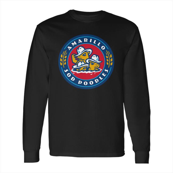 Logo Amarillo Sod Poodles Long Sleeve T-Shirt