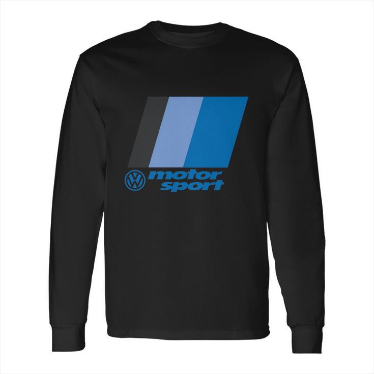 Logo Of Vw Motorsport Long Sleeve T-Shirt