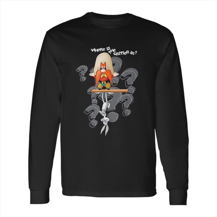 Looney Tunes Yosemite Sam Where The Critter Long Sleeve T-Shirt