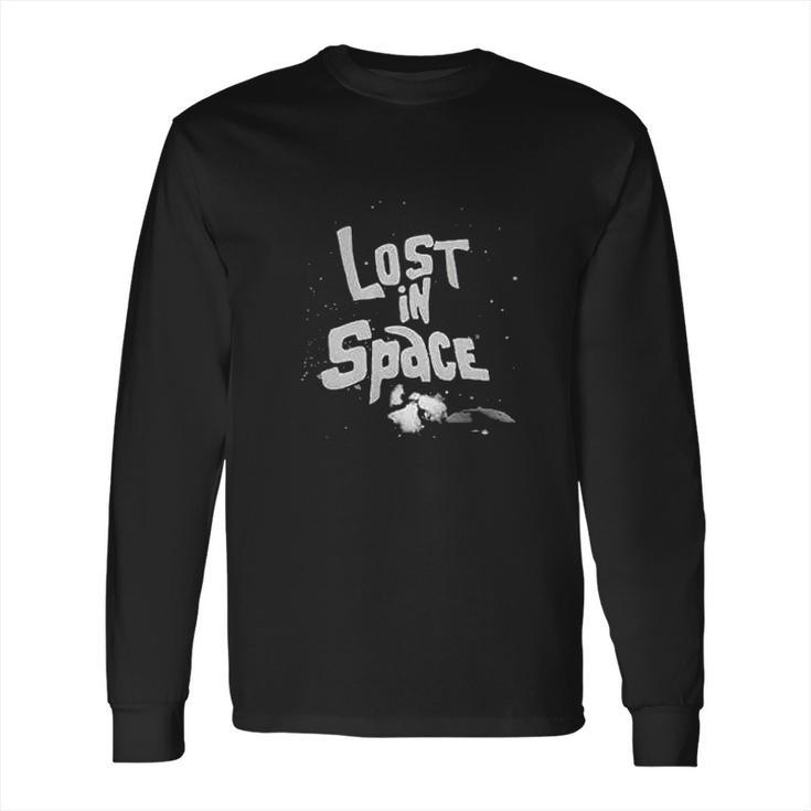 Lost In Space Photo Logo Graphic For Men Long Sleeve T-Shirt