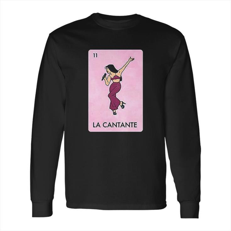 Loteria Mexican Parody Bingo Gamer Funny Graphic Long Sleeve T-Shirt