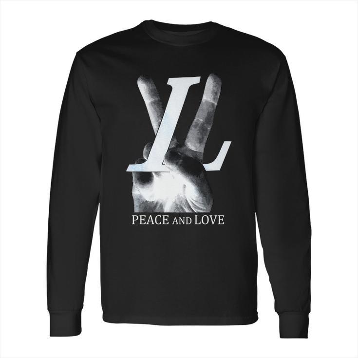 Louis Vuitton Peace And LoveShirt Long Sleeve T-Shirt