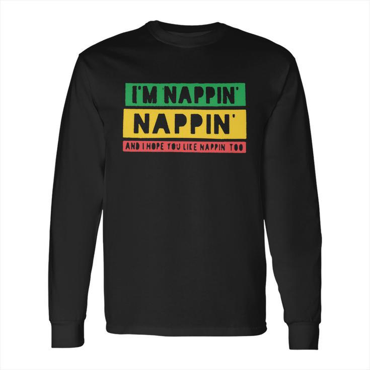 I M Nappin Reggae Kids Top Rasta Kids Clothes Tod Long Sleeve T-Shirt