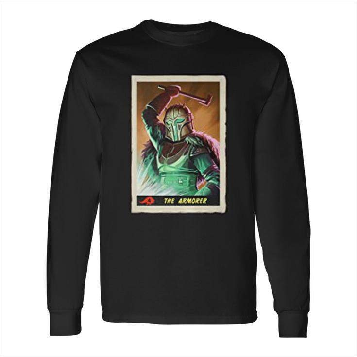 The Mandalorian The Armorer Trading Card Long Sleeve T-Shirt