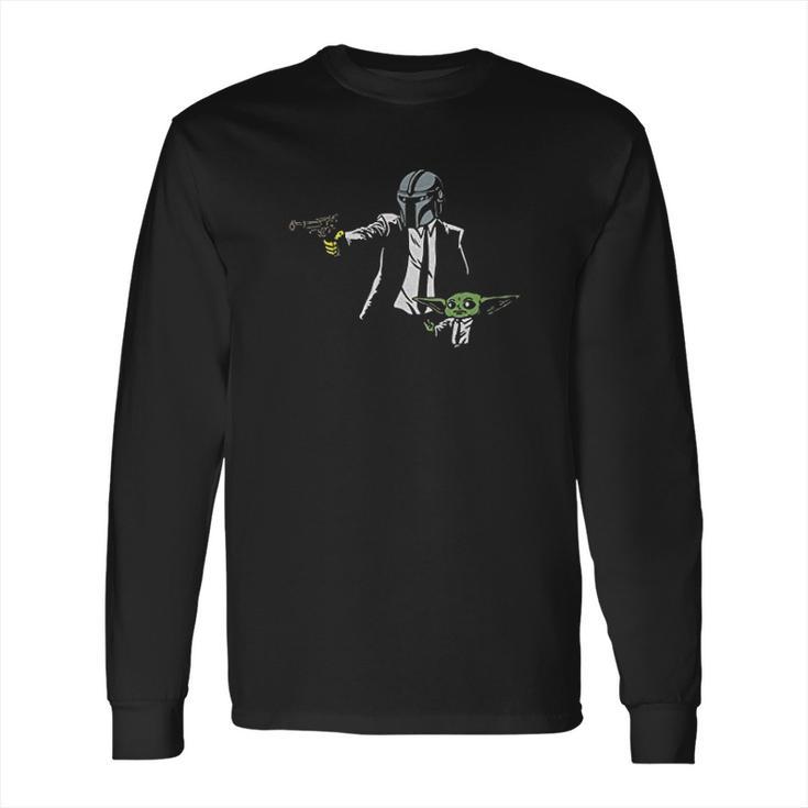 The Mandalorian And Baby Yoda Long Sleeve T-Shirt