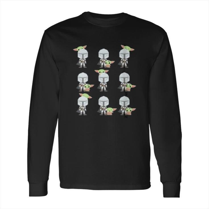 The Mandalorian Expressions Of The Child Funny Long Sleeve T-Shirt