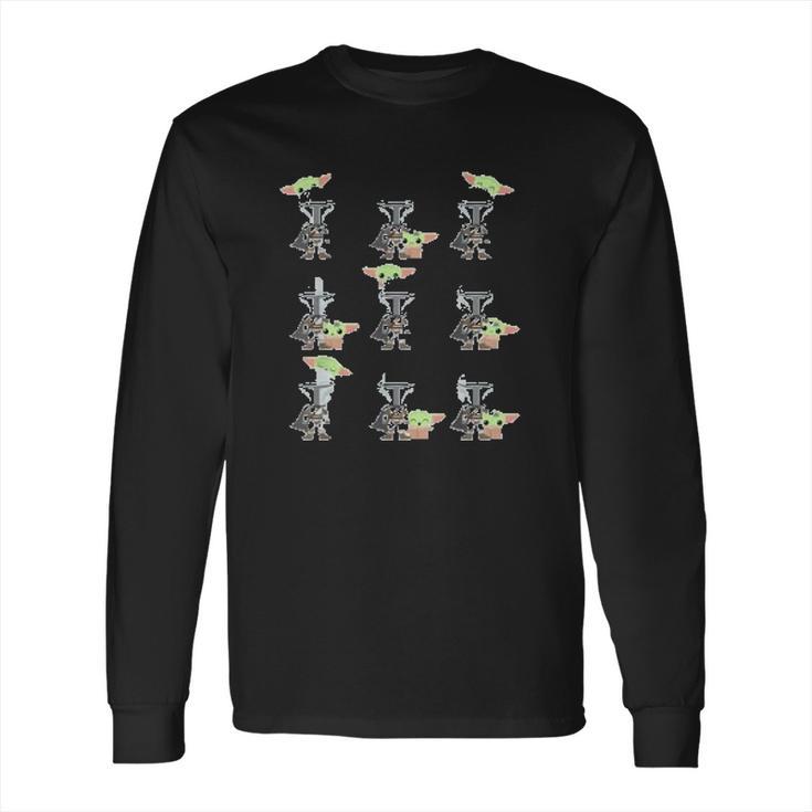 The Mandalorian Expressions Of The Child Long Sleeve T-Shirt