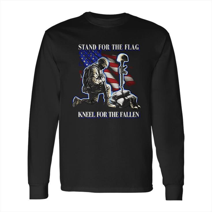 Marine Corps Marine Devil Dog First In Last Out Long Sleeve T-Shirt