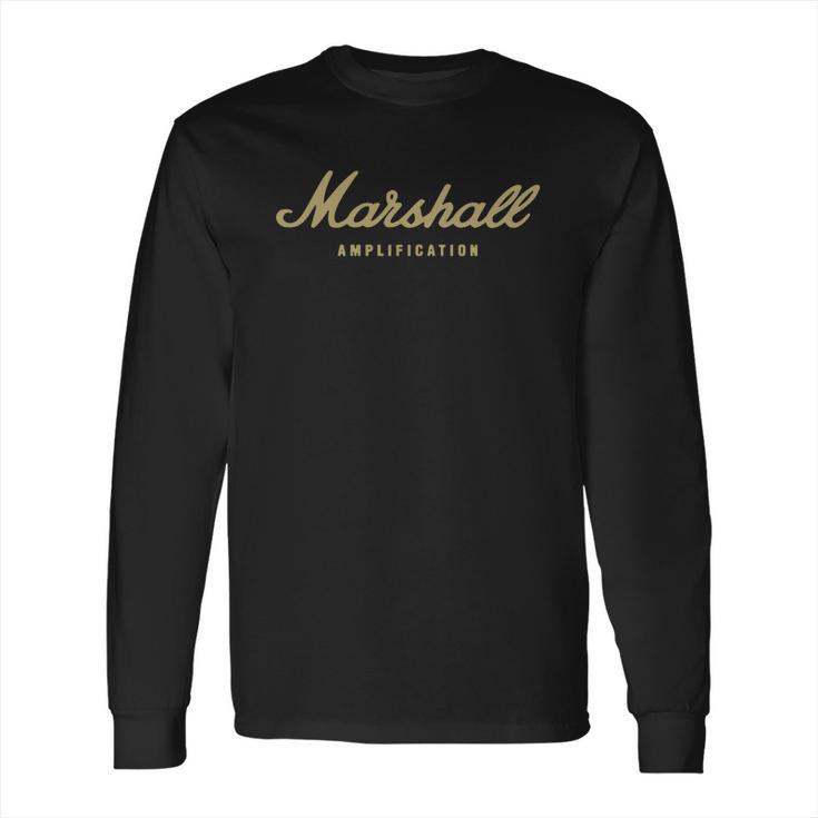 Marshall Amp Gold Long Sleeve T-Shirt