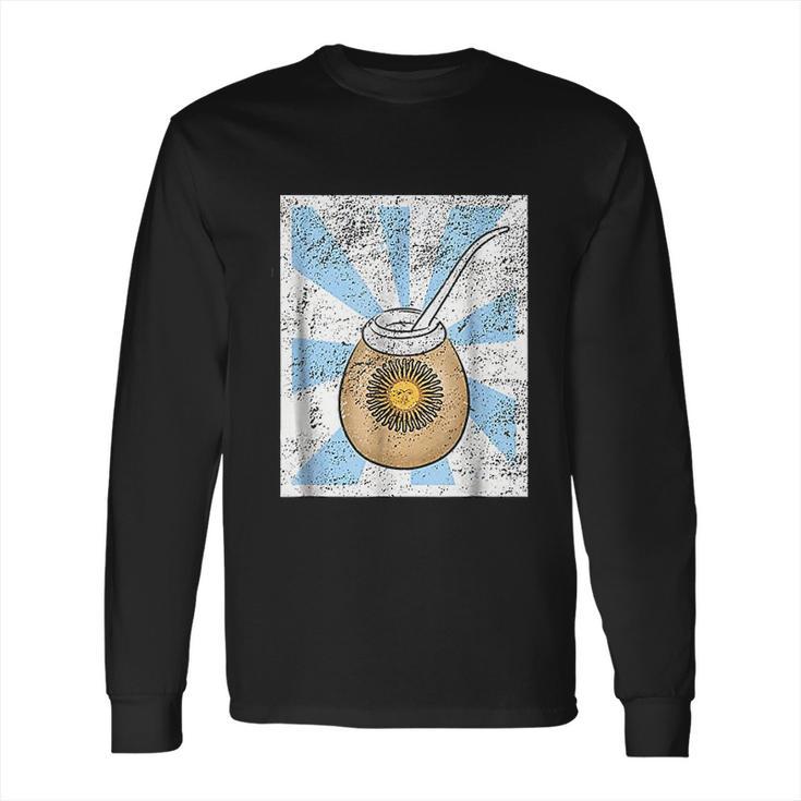 Mate Argentino Yerba Mate Playera Long Sleeve T-Shirt