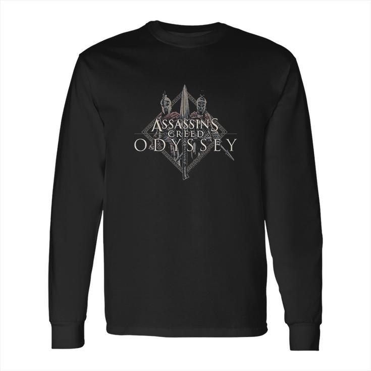 Mens Assassins Creed Odyssey Character Spear Long Sleeve T-Shirt