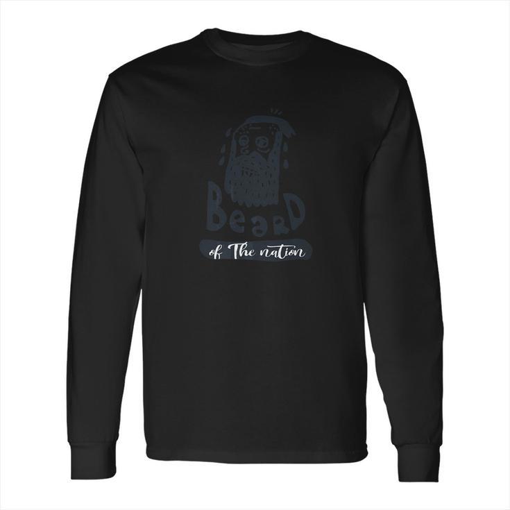 Mens Beard Of The Nation Long Sleeve T-Shirt