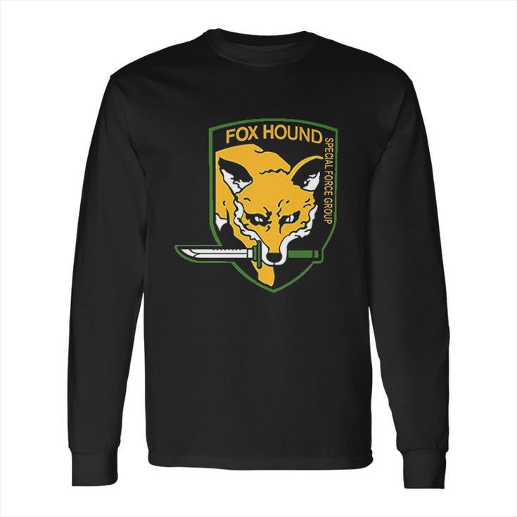 Metal Gear Solid Fox Hound Comfort Fashion Long Sleeve T-Shirt