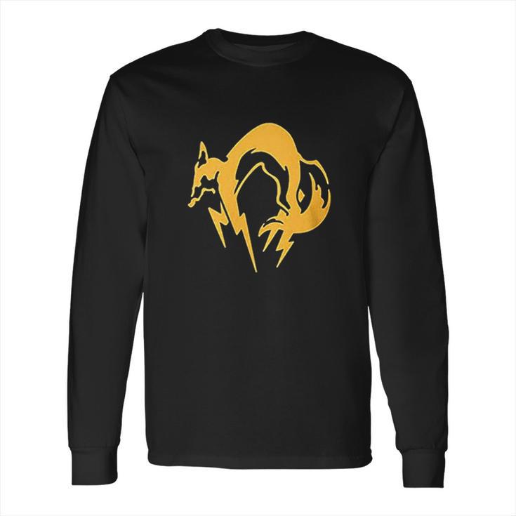 Metal Gear Solid Fox Slim Fit Long Sleeve T-Shirt