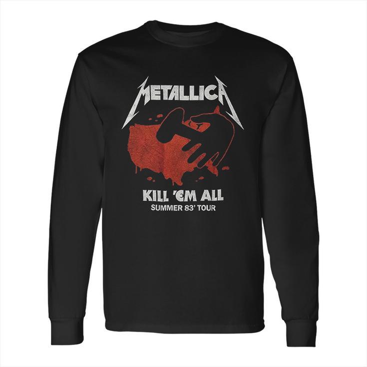 Metallica Kill Them All Long Sleeve T-Shirt