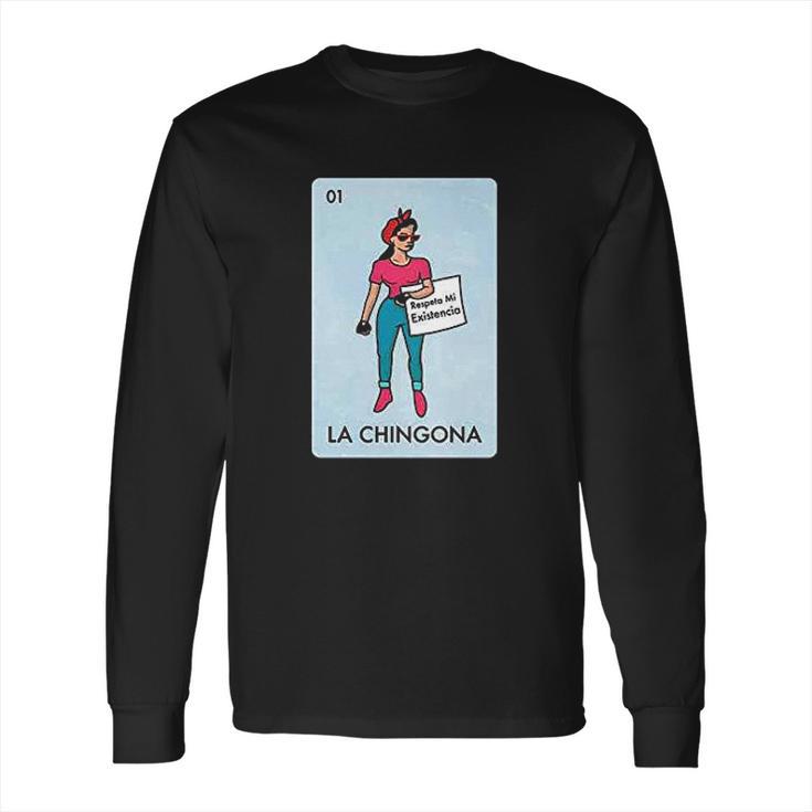 Mexican Parody Bingo Funny Fashionista Long Sleeve T-Shirt