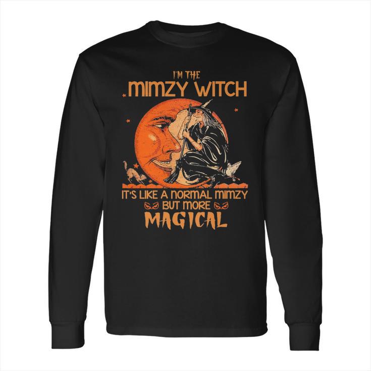 Mimzy Witch Halloween Gift Long Sleeve T-Shirt