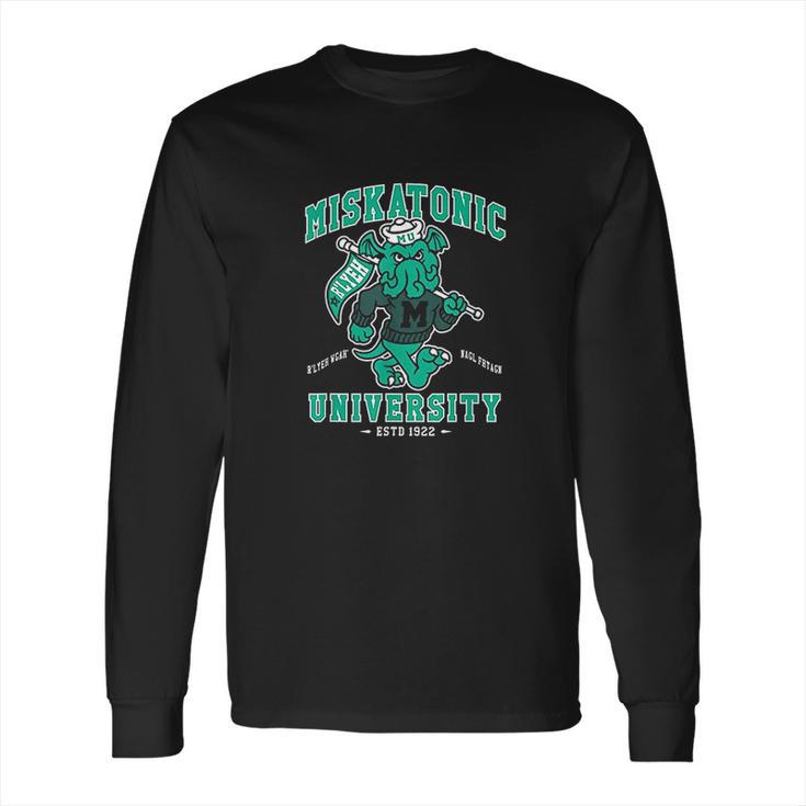 Miskatonic University Cthulhu Creepy Cute Monster Long Sleeve T-Shirt