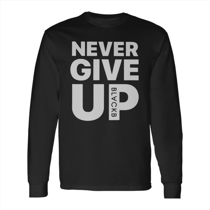 Mohamed Salah Never Give Up Long Sleeve T-Shirt