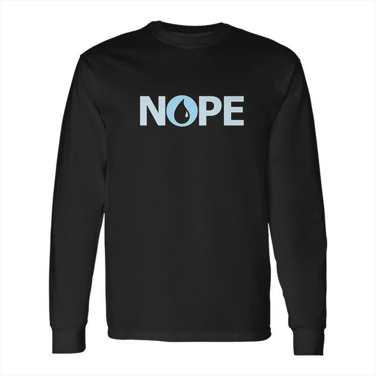 Mono Blue Magic The Nope Tcg Long Sleeve T-Shirt