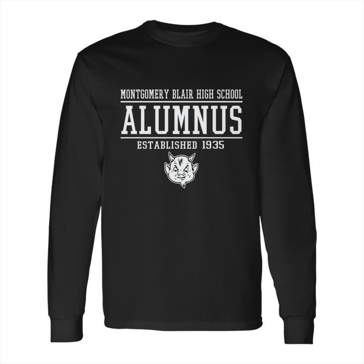 Montgomery Blair Alumnus Long Sleeve T-Shirt