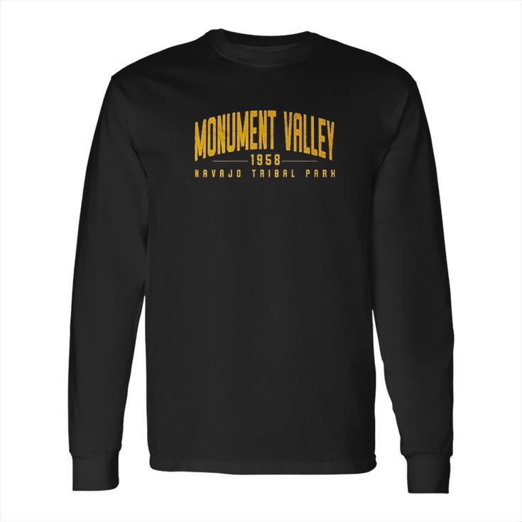 Monument Valley Navajo Park Long Sleeve T-Shirt