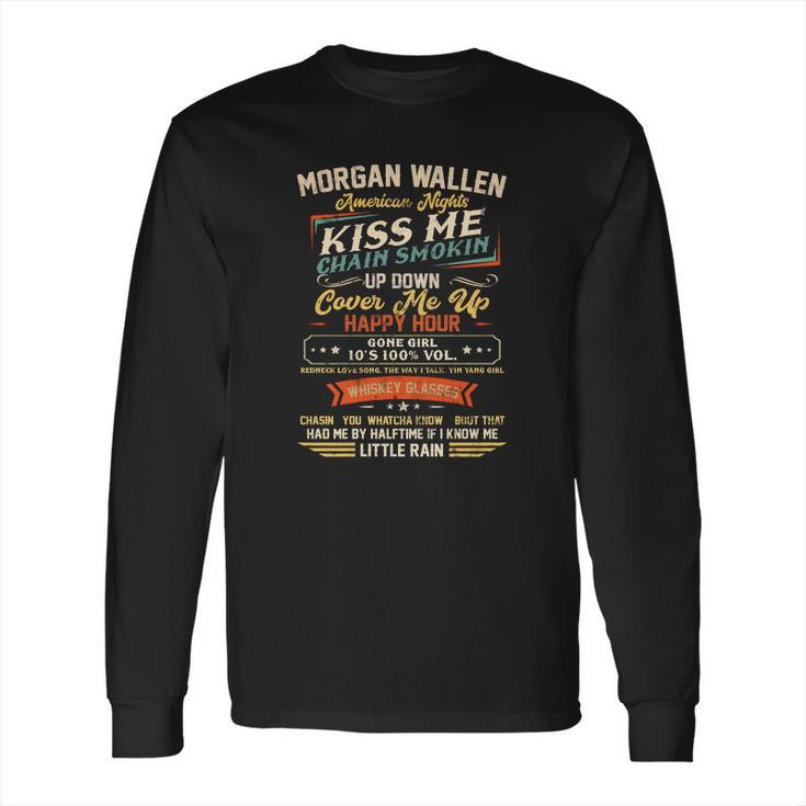 Morgan Wallen Graphic Long Sleeve T-Shirt