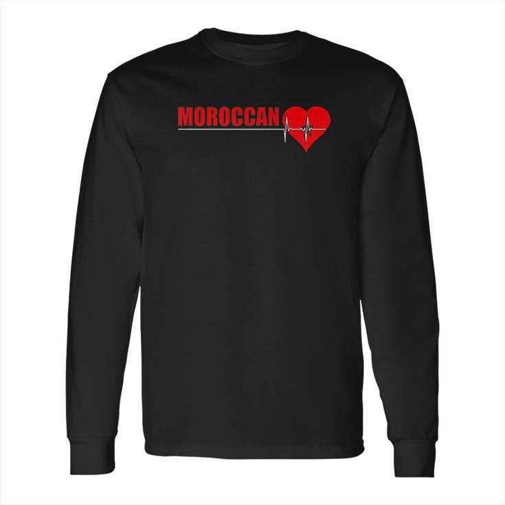 Moroccan Culture Family Roots Long Sleeve T-Shirt